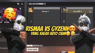 GYZENN VS RISMAA😍YANG KALAH AUTO CIUMM😍🤣