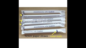 Gaoda machine SINGLE STRAW PACKING MACHINE WITH SERVO MOTOR AND PLC PACKING MACHINE