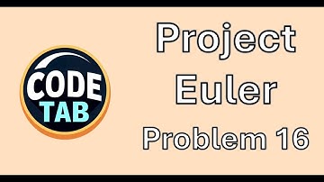 Project Euler #16 - Power Digit Sum | Python Solution & Explanation