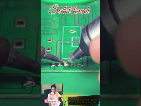 Cara Sedot Timah Solder di mesin