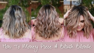 How To Money Piece Highlight Tutorial - FACE FRAMING HIGHLIGHT TUTORIAL ON PINK HAIR #moneypiece