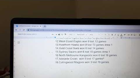 AFL 2022 ladder predicter + finals + awards