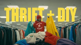 i diy'd my thrift finds | Cinematic Vlog