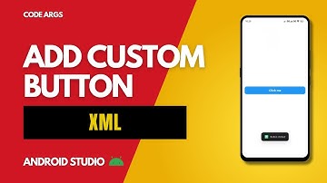 Add a Custom Button with Rounded Corners in Android Studio | XML & Kotlin Tutorial