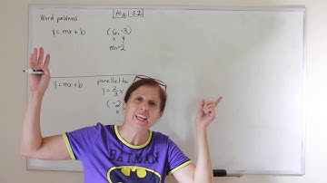 Algebra 1: Word Problems (5.2)