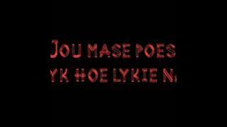 Jou ma se poes