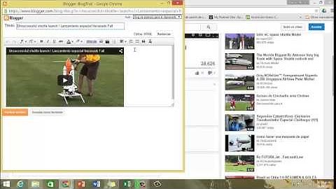 Incrustar un vídeo en un blog mediante código