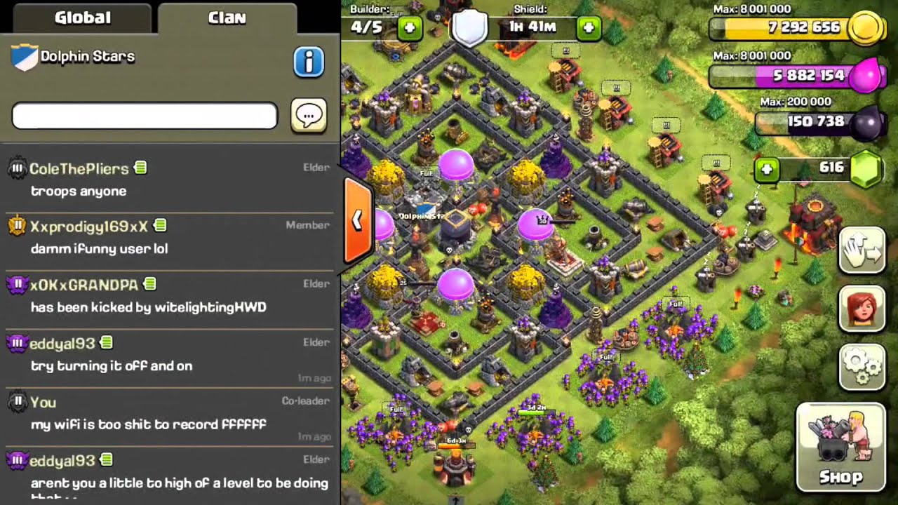 Clash Of Clans Farming To MAX Town Hall 10 Ep2 Upgrading The Queen 