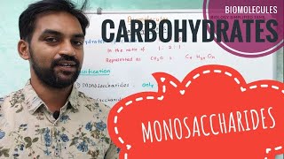Carbohydrates | Monosaccharides | Biomolecules | Senthilnathan