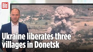 Details Kyiv blows up Russian oil pipeline to Hungary | BILD-Lagezentrum International Update