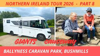 BALLYNESS CARAVAN PARK | Giants Causeway | Dunluce Castle | Portrush | Vlog 755