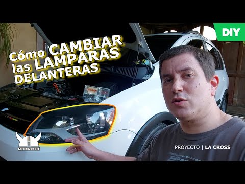 Como CAMBIAR las LAMPARAS de los faros DELANTEROS | VW Suran/Fox