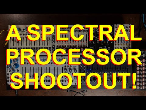 Spectral Processors - 296t vs Sputnik vs Fumana vs Bark Filter