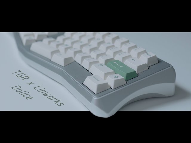 TGR x Linworks Dolice | Cherry MX Black | Typing Sound - YouTube
