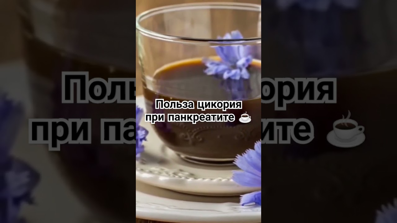 ПОЛЬЗА ЦИКОРИЯ ПРИ ПАНКРЕАТИТЕ ☕ #пользацикория #цикорий