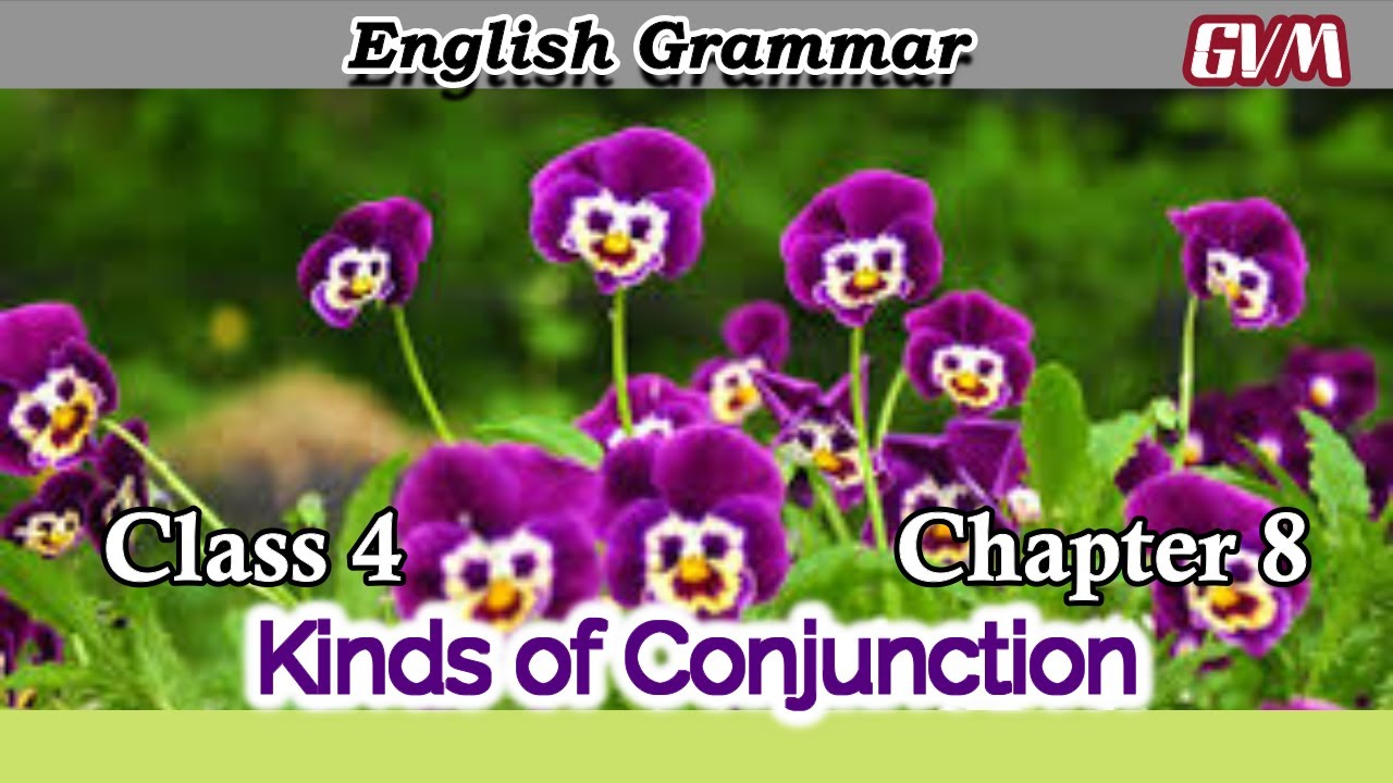 Class 4 | English Grammar | Chapter 8 | Kinds of Conjunction