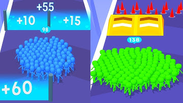 count master crowd run 3d All levels Gameplay walkthrough Android iOS New games