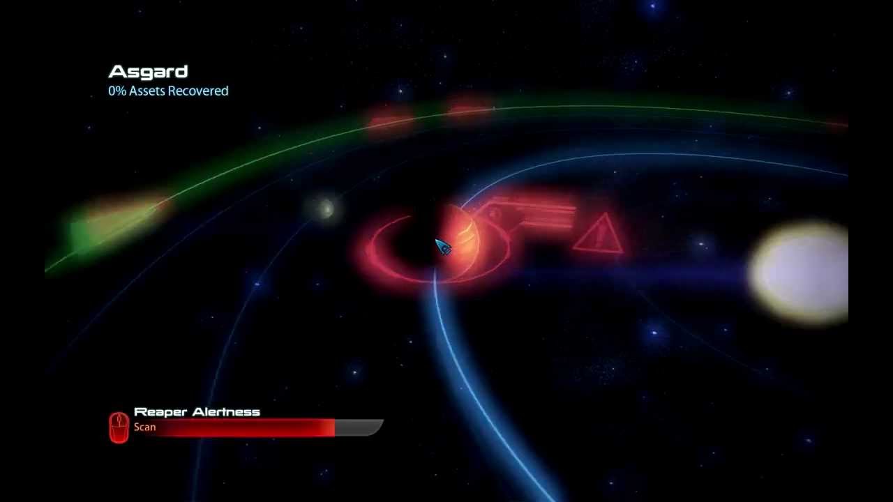 Mass Effect 3 - Reaper Chase in Galaxy Map 