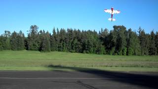 Breaking in the Valley View RC 40cc twin!