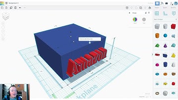 TinkerCad Lesson 3 - The Workplane Tool