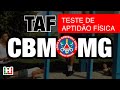 Concurso Bombeiros MG: CFO | TAF: Teste de Aptidão Física