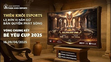 Máy Egomedia | Vòng Tứ Kết | 4vs4 Random | AOE Bé Yêu Cup 2025 | BLV Văn Ver | 28/06/2025