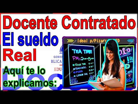 ✅ Sueldo real de los Docentes #Contratados | #Educación #MINERD #Postulante #Antidoping #Docentes