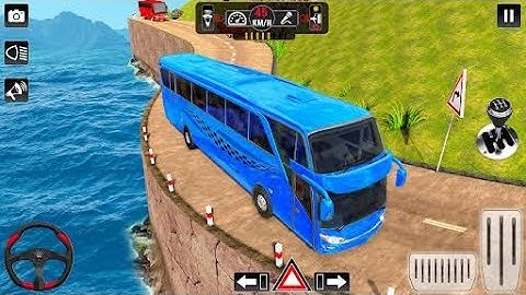 Modern Bus Drive Parking 3D Bus Simulator Gameplay Part 2 - Harini Game Android Gameplay