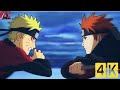 NARUTO VS PAIN FULL FIGHT [4K] [ENG]