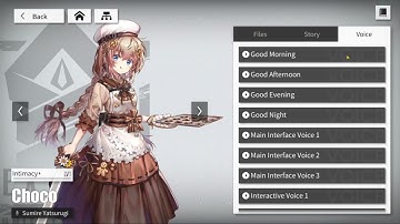 Choco All Voice Lines (Regular) - Neural Cloud