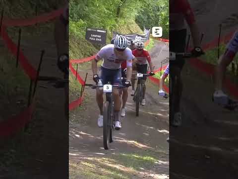 😆 Il aura été la chercher, cette victoire, Tom Pidcock #vtt #cyclisme #pidcock