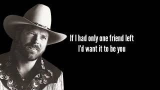One Friend by Dan Seals (Lyrics Video)