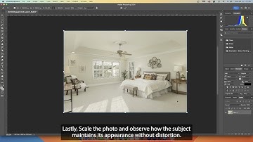 How To Scale An Image In Photoshop Without Distorting - Real Estate Photo Editing