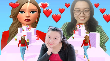 Beauty Walk 3D NEW LEVELS!! 💄💄💄 All Levels Gameplay Android,ios (Part 2 - Levels 1-5)