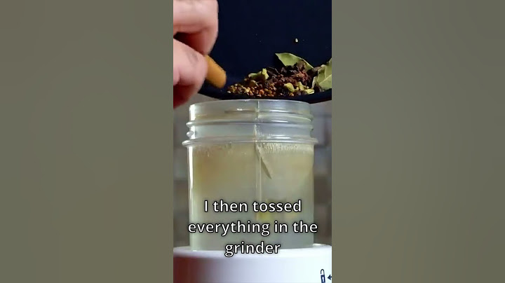 طريقة بهارات الجارام ماسالا الهندية في البيت Garam Masala #Shorts