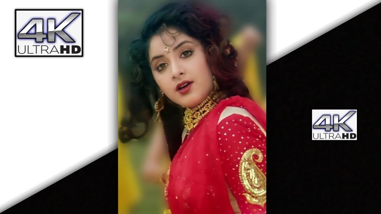 Divya Bharti Love Status ? 90's Songs Status ! Tumhe Dekhe Meri Ankhein Song ! 4k full Screen Status