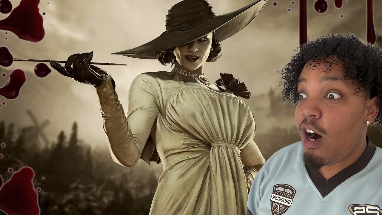 I meet a TALL SCARY Lady!!! [Resident Evil Village#2] - YouTube