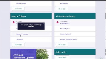 How to request Final Transcripts on Naviance