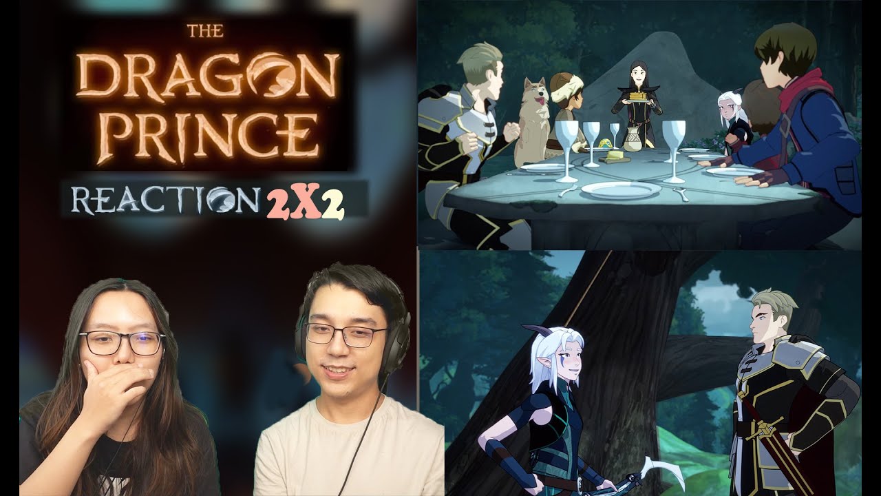 The Dragon Prince 2x2 | "Half Moon Lies" | REACTION