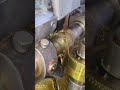 hobbing machin ||™ helical gear cutting ∆ #shorts