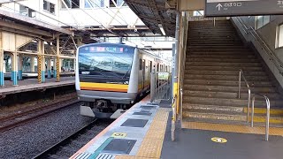 JR東日本E233系8000番台横ナハN18編成 発車シーン 川崎駅5番線にて
