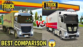 🚚Best Comparison Between Truck Simulator 2018 Europe And Truck Simulator Ultimate | Android & iOS screenshot 1