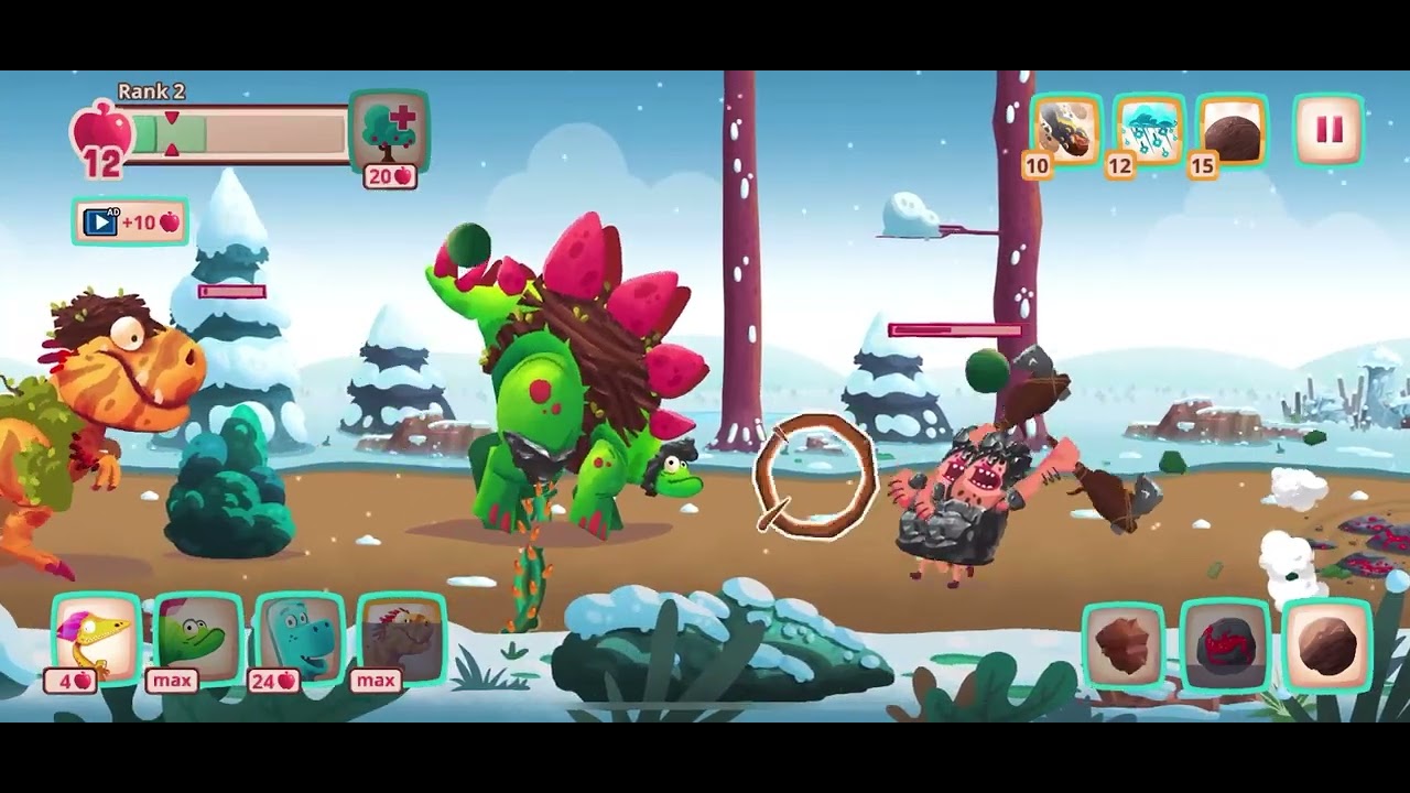 Dino Bash Level 54 Poison Shot