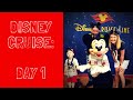 Disney Cruise Vlog Day 1 / Tiana's Place / Aboard the Disney Wonder