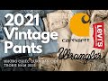 Những chiếc quần vintage bạn cần có trong năm 2021 ( Vintage, Levis 501, Carhartt double knees )