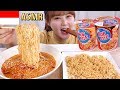 ASMR Mukbang｜인도네시아의 매운 라면!! 팝미 글레덱과 팝미 다워!!