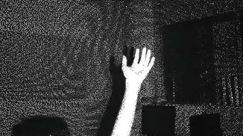 IR image of Kinect
