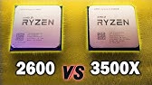 Ryzen 5 3500x Vs Ryzen 5 3600 How Much Performance Difference Youtube