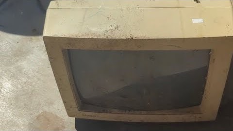 HOW TO scrap an old computer monitor