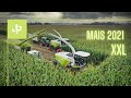 Der erste MAIS 2021 fällt!! 2x CLAAS Jaguar und 13 Abfahrer! || JP Agrar